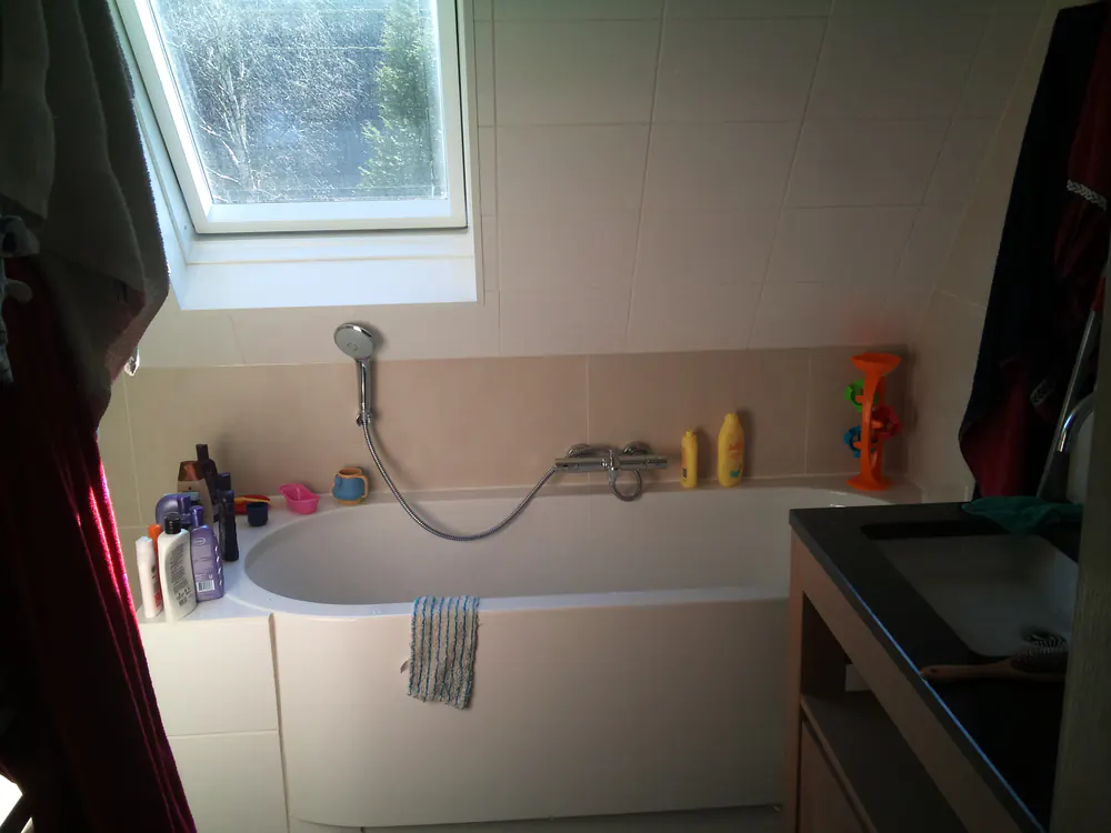 Badkamer na de verbouwing